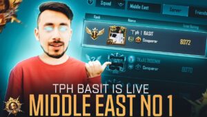 ROAD TO MIDDLE EAST TOP 1 SOON | TPH BASIT IS LIVE | PUBG MOBILE