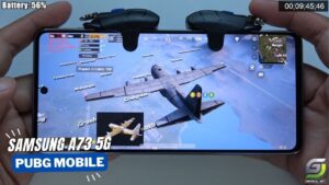 Samsung Galaxy A73 5G test game PUBG Mobile