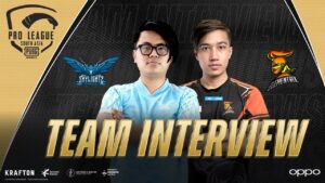 Team Interview- Skylightz Gaming Vs ELEMENTRIX | PUBG MOBILE Pro League South Asia 2022 Spring