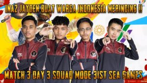 Gila!! Timnas INA2 Buat Semua Warga Indonesia Merinding | SEA GAMES 31ST Pubg Mobile