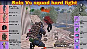 Hard Lobby Solo Vs Squad Fight pubg metro royale mode  gameplay