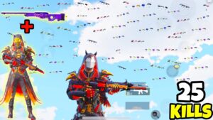 I Used This *NEW* Devil Set And Became The BEST Sniper in BGMI • (25 KILLS) • BGMI PUBGM GAMEPLAY