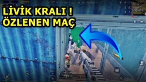 LİVİK KRALI ! ÖZLENEN MAÇ HER YERE DALDIM ! ONE MAN SQUAD PUBG MOBİLE