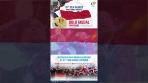 Lagu Indonesia Raya berkumandang di SEA Games ke 31 untuk PUBG MOBILE