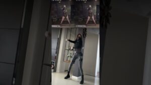 Today is also a day of co-production with PUBG game characters #cindy #dancer #PUBG #soonent #shorts