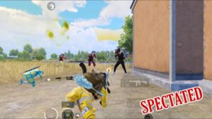 omg!! I SPACTATED MY KILLER😱Pubg Mobile