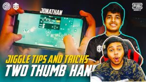 2 Finger Thumb NO RECOIL JONATHAN GAMING TikTok | BEST Moments in PUBG Mobile