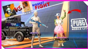 Koobra Ali Vs Prime kuki In Pubg Lite🔥Big Youtuber Vs Youtuber Biggest Fight in Pubg Mobile Lite