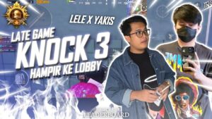 LATE GAME KNOCK 3 HAMPIR LOBBY! | PUBG Mobile - Qonqueror