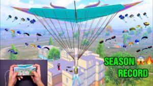 MY NEW SEASON RECORD is HERE😱 iPhone 13 Pro PUBG Expert | 2 Finger + Full GYRO Handcam Gameplay #19