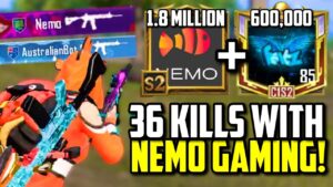 NEMO GAMING & FEITZ 36 KILLS ASIA ACE MASTER RANK! | PUBG Mobile