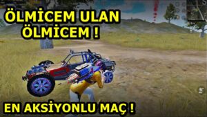 ÖLMİCEM ULAN ÖLMİCEM ! SON ZAMANLARIN EN AKSİYONLU MAÇI ! ONE MAN SQUAD PUBG MOBİLE