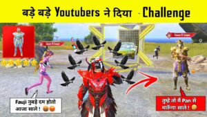 OMG 🥵 BIG YOUTUBER CHALLENGED ME BADLY - BGMI PUBG MOBILE GAMEPLAY