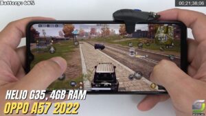 Oppo A57 2022 Test game PUBG Mobile Gaming test