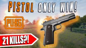 PISTOL ONLY WIN * INSANE 21 KILL GAME * PUBG Console XBOX PS5 PS4 Gameplay