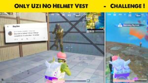PUBG Lite Best Funny Only Uzi Challenge Moments | Funny Whatsapp Status LION x GAMING | #shorts