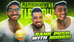 RANK PUSH WITH NOOBS - PUBG MOBILE - FM RADIO GAMING