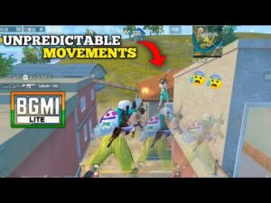UNPREDICTABLE MOVEMENTS 🔥| 1v4 GAMEPLAY | BGMI LITE #pubgmobilelite #bgmilite #pubgmobile