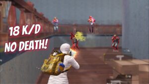 18. COMBO NO DEATH GUN GAME🔥| iPad Pro Pubg Mobile