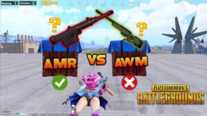 AMR vs AWM ? Which gun is the MOST POWERFUL Weapon in PUBG MOBILE/BGMI😱