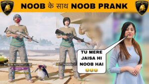 FINALLY I GOT A NOOB RANDOM GIRL🥰 & I TEACH HER HOW TO PLAY BGMI | BEST NOOB PRANK EVER