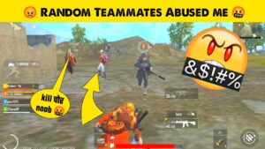 PUBG Mobile Lite Random Teammate Abused Me | PUBG Lite Gameplay with Random | LION x GAMING