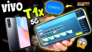 "ViVO T1x 5G" Best Gaming Phone!😎🔥BGMI/PUBG Gaming Review Explained With Heat,Gyro,Graphics & FPS !🔥
