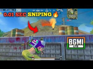 0.01 SEC INSANE SNIPING😱🔥| 5FiNGER CLAW | BGMI LITE PUBG MOBILE LITE