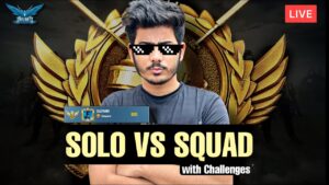 BGMI NO.1🔥SOLO VS SQUAD & RANDOMS🔥FUNNY STREAM | #bgmilive #pubglive #pubgmobilelive