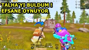 TALHAYI BULDUM ! EFSANE OYNUYOR ! EKİBE DAVET ETTİM  DUO SQUAD PUBG MOBİLE