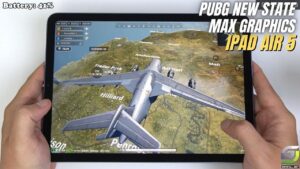 iPad Air 5 test game PUBG New State Max Setting