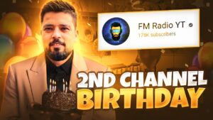 2ND CHANNEL BIRTHDAY TODAY 😍 CUSTOM ROOMS - PUBG LIVE | FM Radio Gaming