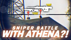 "ATHENA vs 2 AIRDROP SNIPERS"😱 - PUBG MOBILE | SOLO vs SQUADS