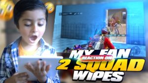 My fans Reaction after 2 squad wipes😱 | FalinStar Gaming | PUBG MOBILE