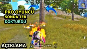 PRO OYUNCU SONDA TER DÖKTÜRDÜ ! AÇIKLAMA ! ONE MAN SQUAD PUBG MOBİLE