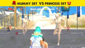 PUBG Lite Mummy Set VS See Princess Set | PUBG Mobile Lite Mummy Set Vs Jonathan Set | LION x GAMING