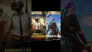 PUBG vs Free Fire Full Game Comparison Hindi |  Pubg Vs FreeFire I #shorts I #pubgmobile I #freefire