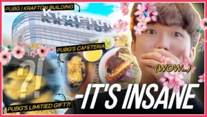 [VLOG] ATHENA VISITED KRAFTON!✨ WORLD BEST GAME COMPANY EVER?!😲 #PUBG #KRAFTON