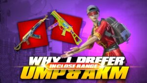 Why I Prefer Ump&Akm in Close Range ( Story time ) | FalinStar Gaming | PUBG MOBILE