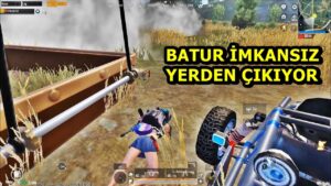 BATUR İMKANSIZ YERDEN ÇIKIYOR ! ONE MAN SQUAD PUBG MOBİLE