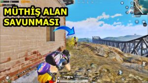 DÖRT KİŞİYE KARŞI MÜTHİŞ ALAN SAVUNMASI ! SOLO SQUAD PUBG MOBİLE