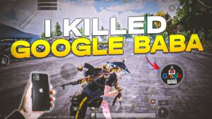 I Killed @Google BABA Gaming  | BGMI MONTAGE | FIVE FINGER+GYRO | PUBG MONTAGE