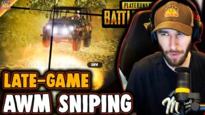 Late-Game AWM Sniping and Streamer Loot ft. Swagger, VSNZ, & Boom - chocoTaco PUBG Squads Gameplay