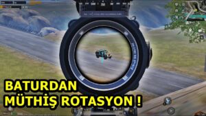 MÜTHİŞ ROTASYON MÜTHİŞ MAÇ ! ONE MAN SQUAD PUBG MOBİLE