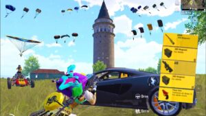 NEW BEST LOOT GAMEPLAY in GALATA TOWER😱AWM+AUG🔥PUBG Mobile