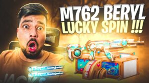 NEW M762 Beryl LUCKY SPIN 😱 - PUBG Mobile