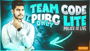 PUBG MOBILE LITE LIVE  || Solo Vs Squad and Teamcode  || Police Gaming is Back