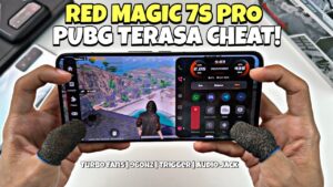 Phone Gaming Paling SEDAP PUBG! Lenjan Red Magic 7S Pro Rata Kanan + On Kipas Terbina Non Stop🔥