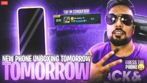 TOP IN 3,200 RANK NEW PHONE COMING😍- PUBG LIVE | FM Radio Gaming