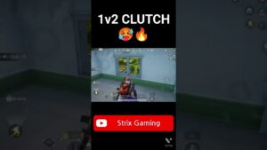 🥵1v2 Clutch || Bgmi/PUBG #bgmi #gaming #shorts #pubg